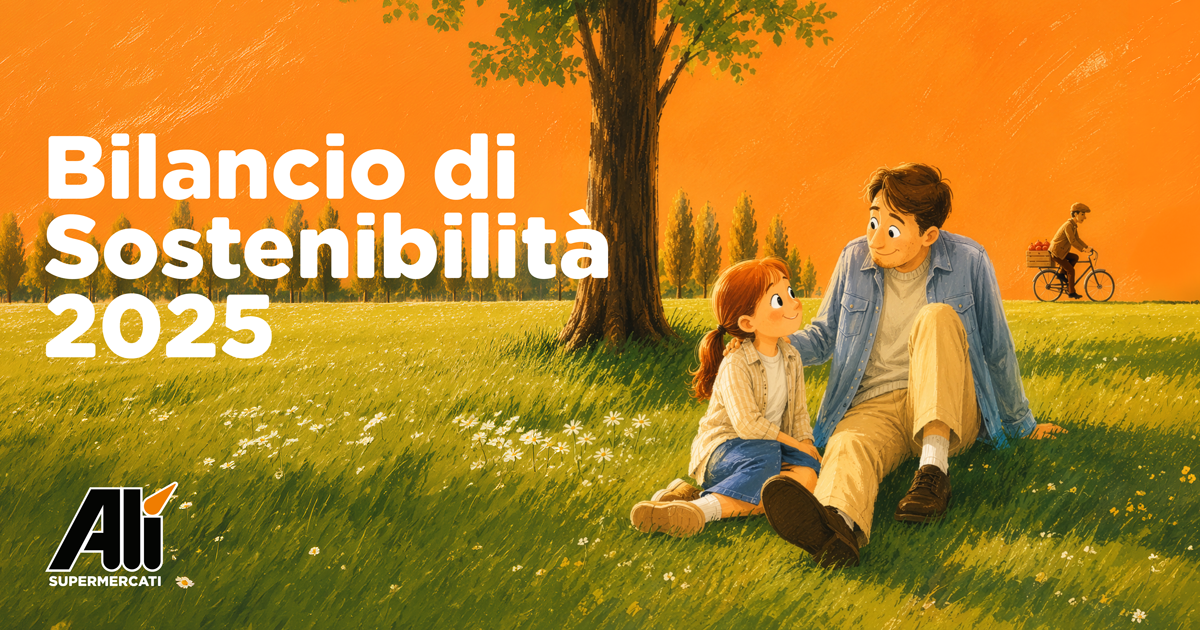 Placeholder: codice QR per sfogliare il Bilancio di Sostenibilità 2025